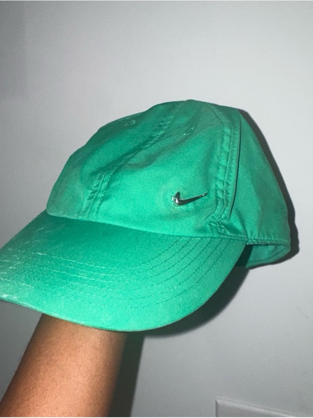 Nike Green Swoosh Cap - Boys